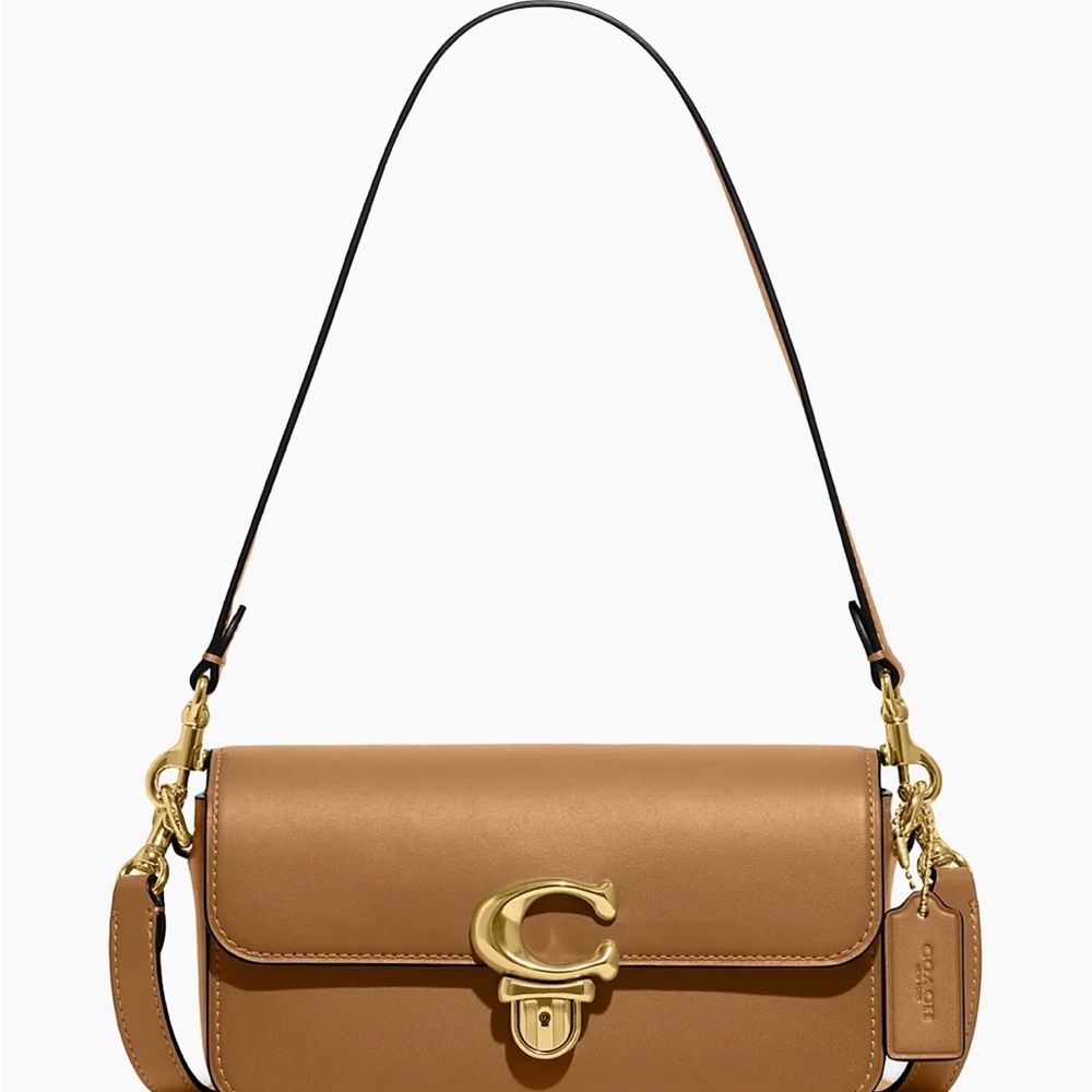 NWOT COACH Studio Bag 20- Light Camel